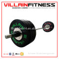 Top gym equipment Fitness training Virgin rubber Olympic bumper plate